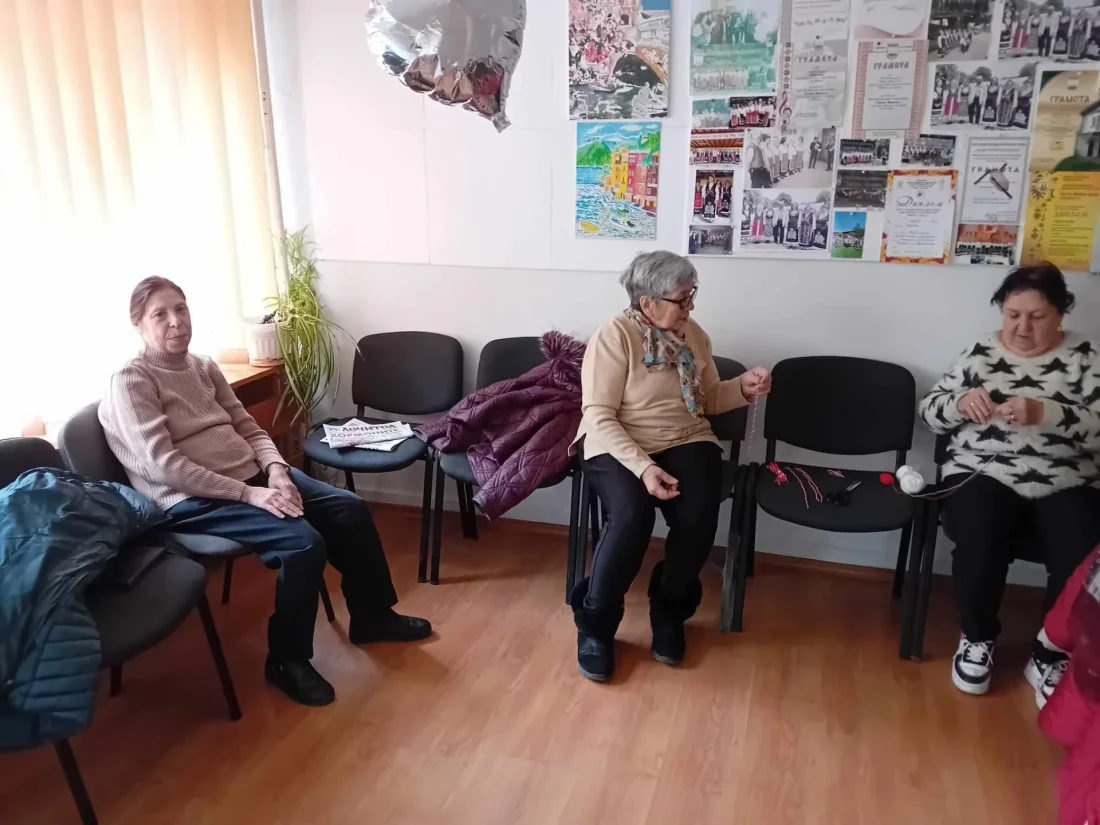 Арт и трудотерапия по случай баба Марта????