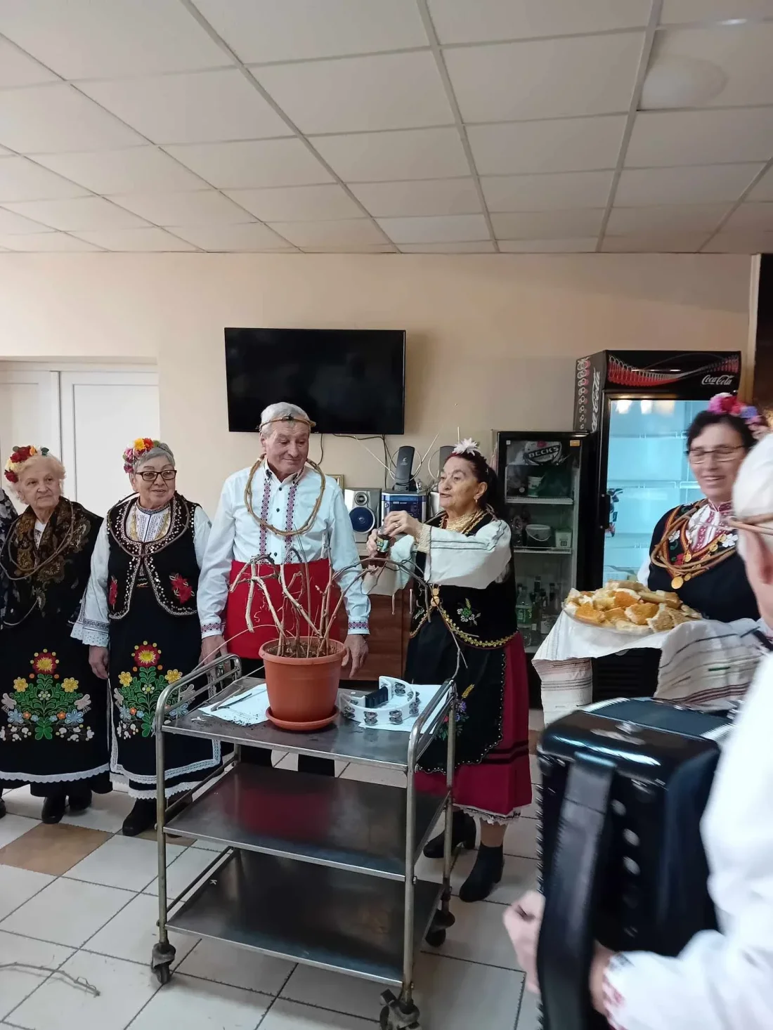 Изпълнение на певчевска група 