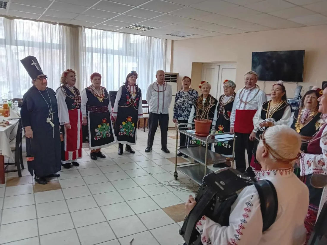 Изпълнение на певчевска група 